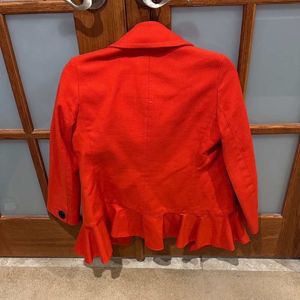 Kate Spade Red and Black Patterned Lining Jacket - Picture 4 of 9